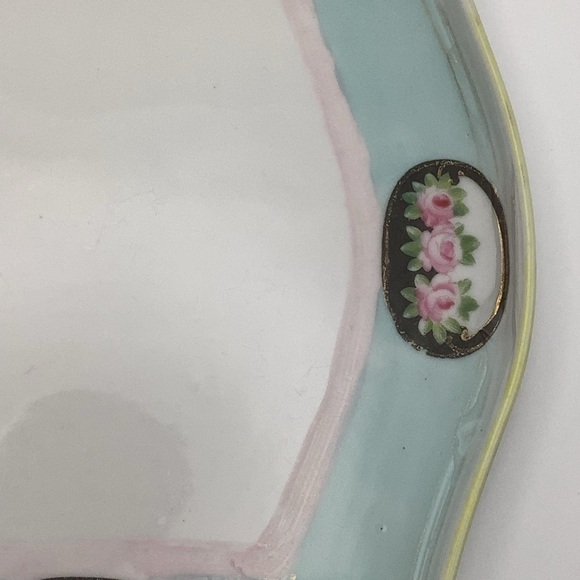 Antique Nippon Hand Painted Tray - Picture 9 of 11